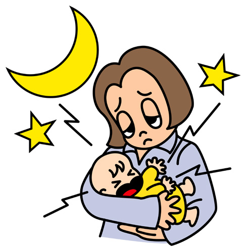 子供の夜泣き